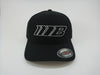 Borg Motorsports Outlined White Logo on a Black Hat, Flexfit