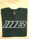 Borg Motorsports Outline T-Shirt - Black, Green, and Dark Green